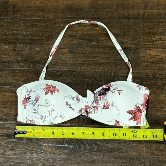 Gianni Bini Floral Bikini Top Size Medium Women - Picture 6 of 8